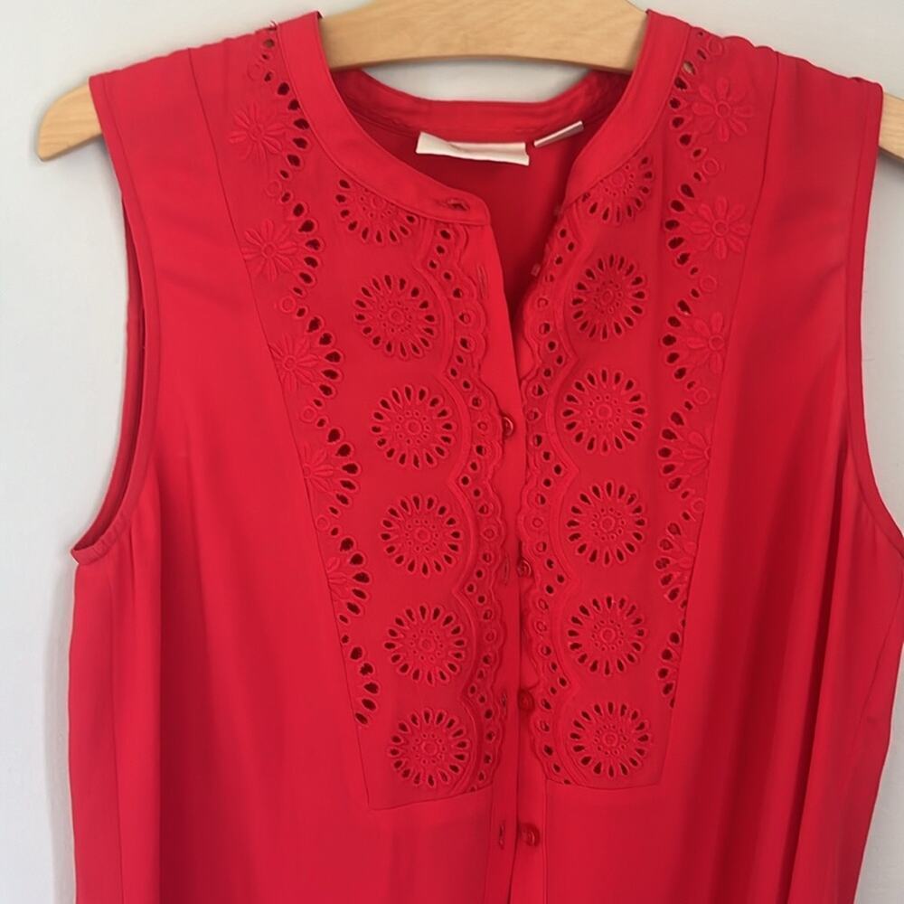 Anthropologie Maeve sleeveless blouse. Size 8